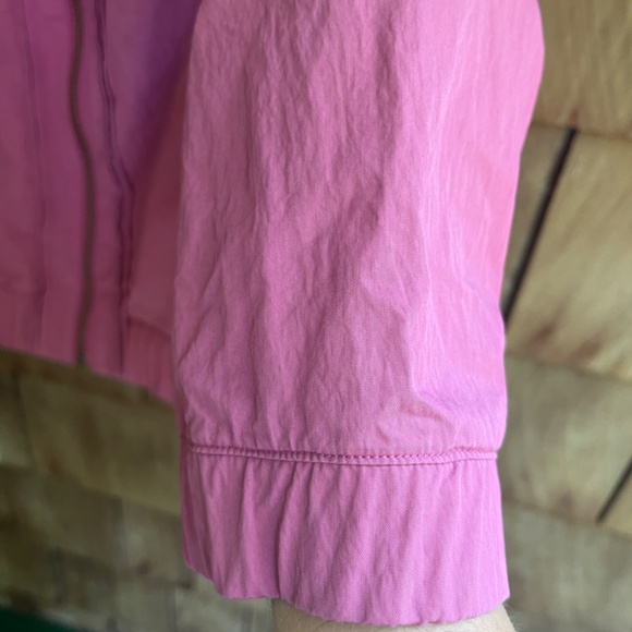 Allison Daley Without Tags Jacket Long Sleeve Full Zip Windbreaker Rose Pink L - Picture 7 of 12